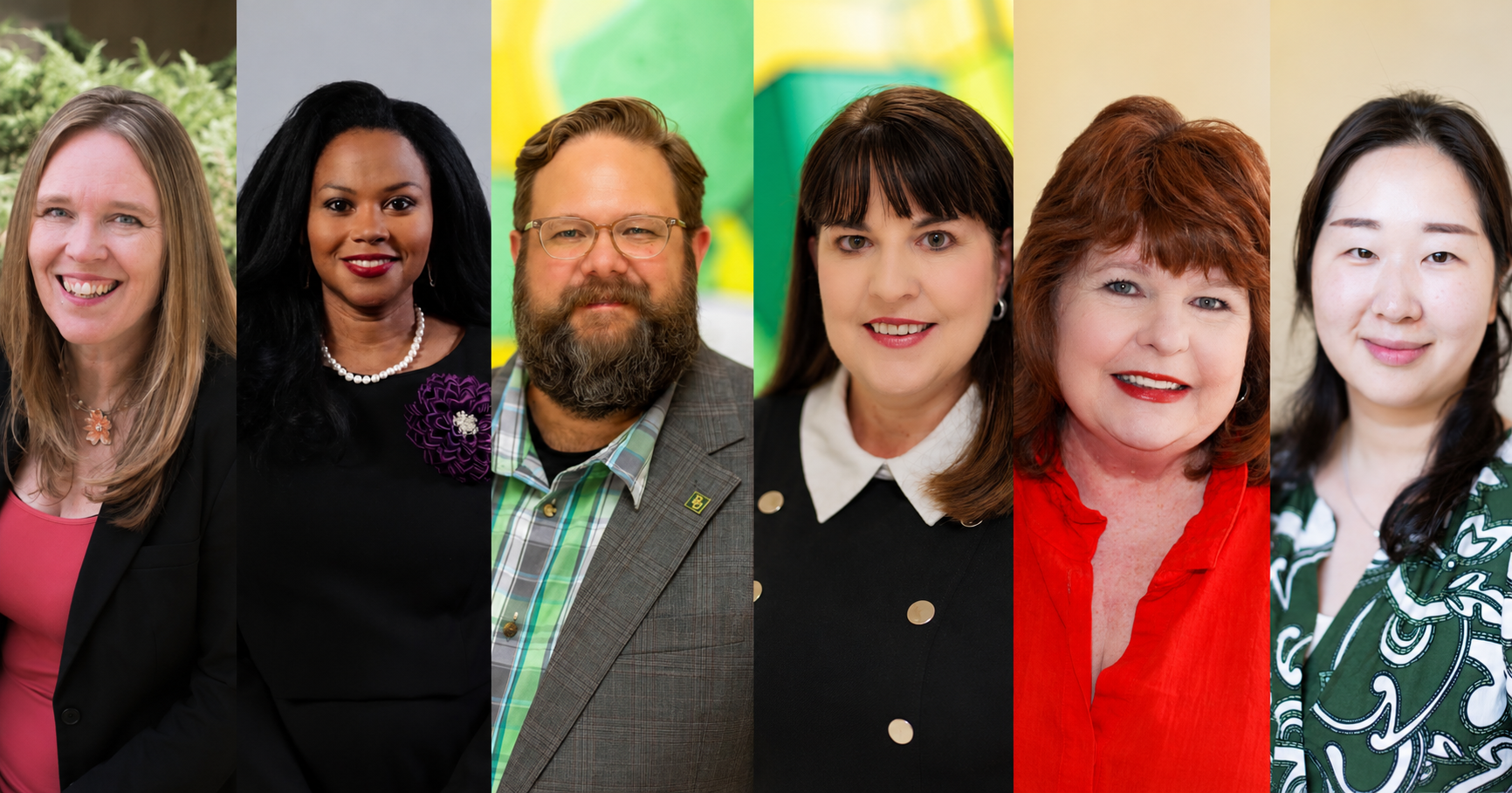 Photo of Six Baylor Journalism Faculty Members